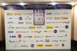 Hasil produksi backdrop event Dua Latar Production